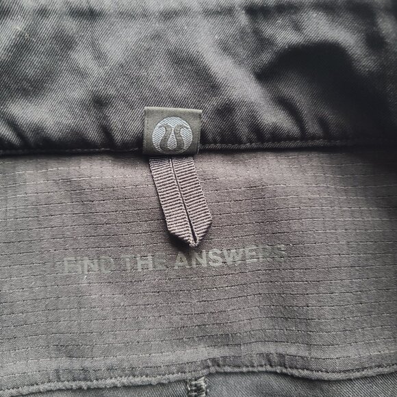 Lululemon Black Ankle Pants Size 8 - Picture 6 of 7